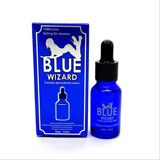 Blue Wizard Sex Drops Spanish Fly Female Aphrodisiac Water