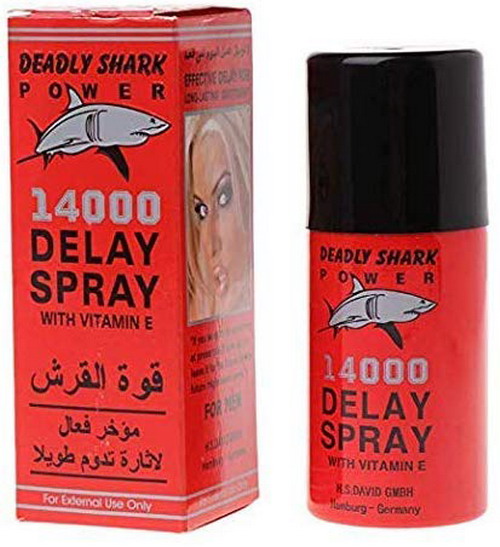 Deadly Shark 14000 Delay Spray for Men