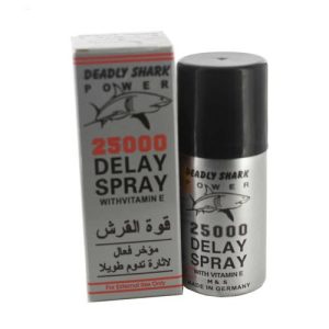 Deadly Shark Power 25000 Delay Spray for Men Delay Spray