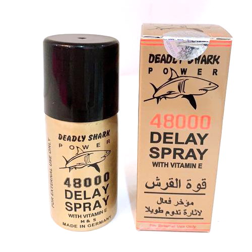 Deadly Shark Power 48000 Delay Spray for Men
